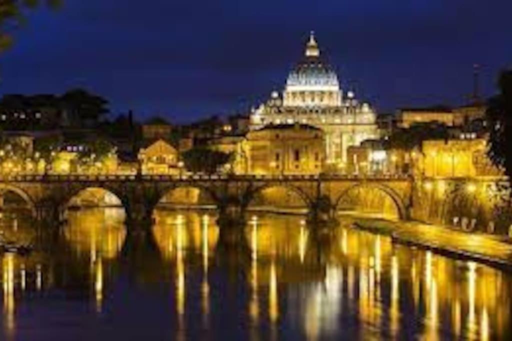 ローマLa Corte Antica Dei Banchi Vecchiアパートメント エクステリア 写真